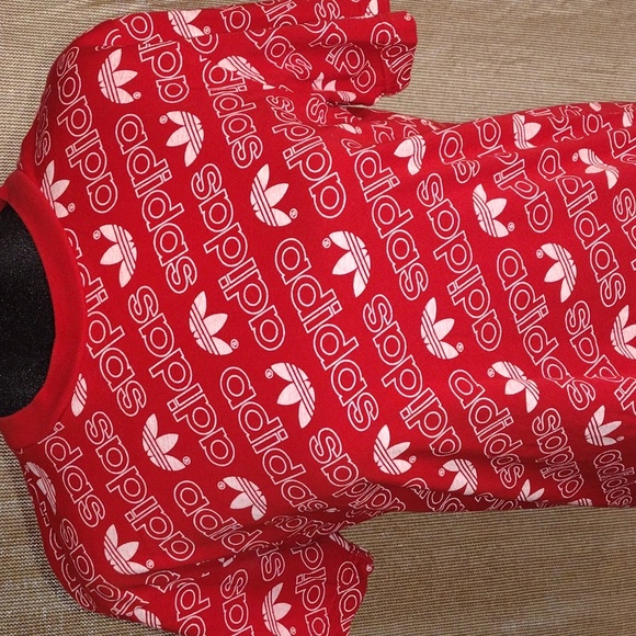 adidas Other - Men's Small Adidas LOGO All Over T-Shirt NWOT